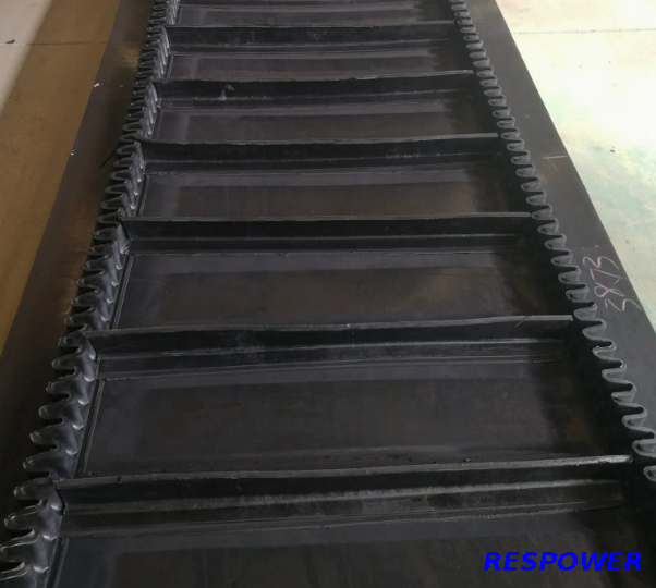 Durable wholesale corrugated sidewall conveyor belt for inclined belt conveyor