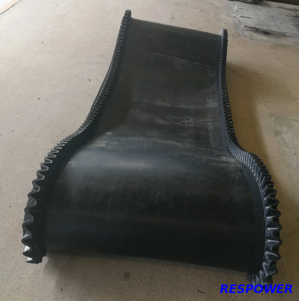 Durable wholesale corrugated sidewall conveyor belt for inclined belt conveyor