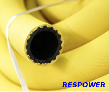 Yellow Air Hose 20BAR Extruded Smooth Surface