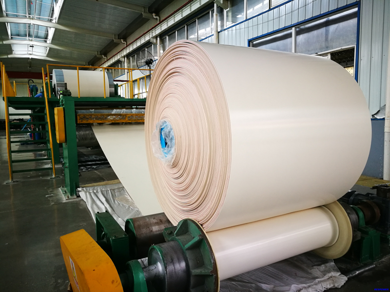 Pu white blue Food Conveyor belt for food industry /cookies/bread factory