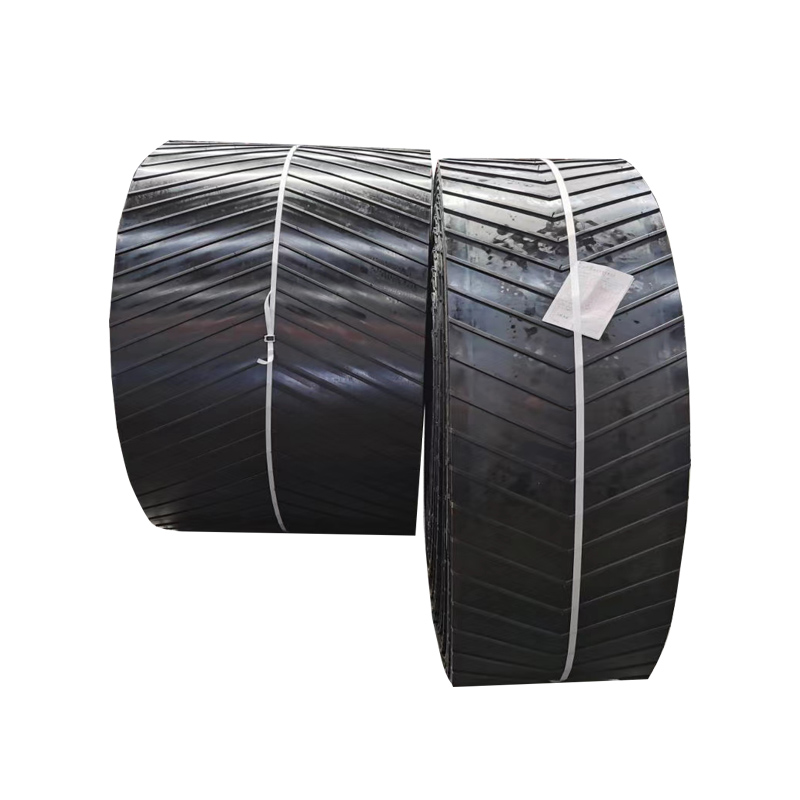 Heat Resistant Chevron Rubber Conveyor Belt with High Quality