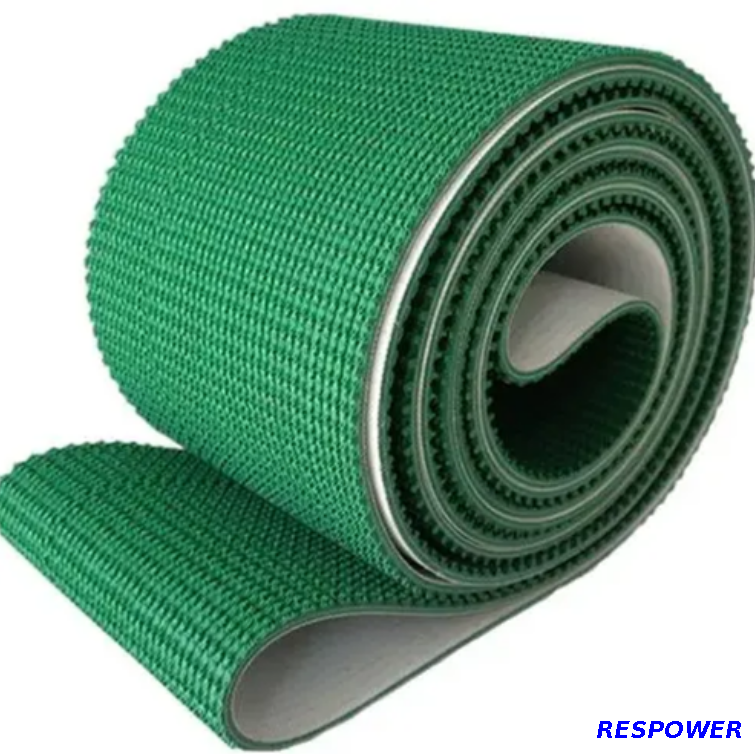 Hot Sell Green Or White Rough Top Pvc Conveyor Belt
