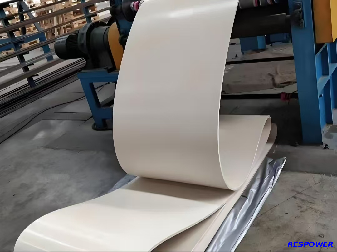 White Rubber Food Grade conveyor belt