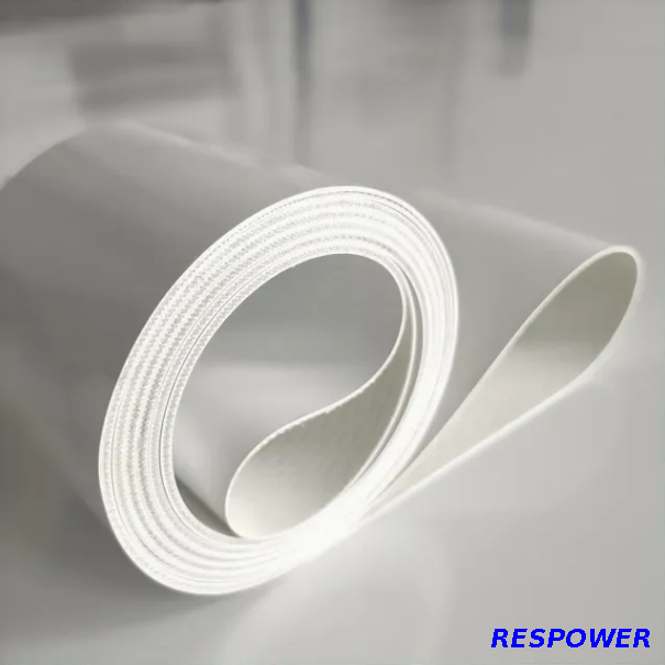 White Color PVC Conveyor Belt For Food Industry