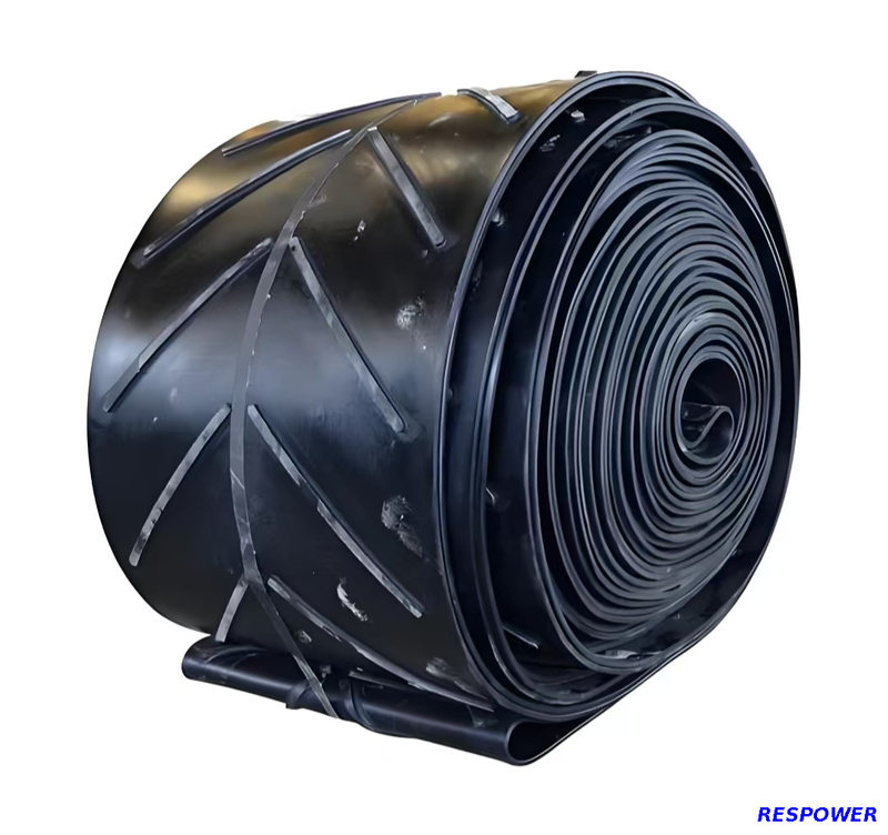 Chevron Conveyor Belt/Rubber Conveyor Belt/Herringbone Anti-skid Conveyor Belt/High Wear Resistance