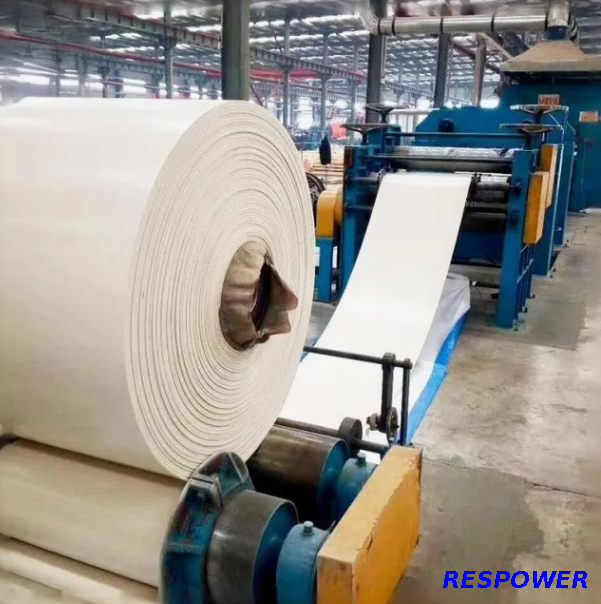 White Color PVC Conveyor Belt For Food Industry