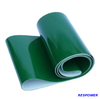 High Quality Rough Surface Wearable Green Diamond Pattern PVC Conveyor Belt