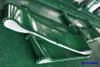 High Quality Rough Surface Wearable Green Diamond Pattern PVC Conveyor Belt