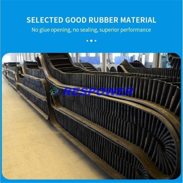 High Quality China Sidewall Conveyor Belt Customization Support