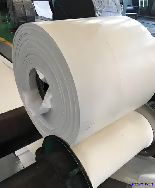 White Rubber Food Grade conveyor belt